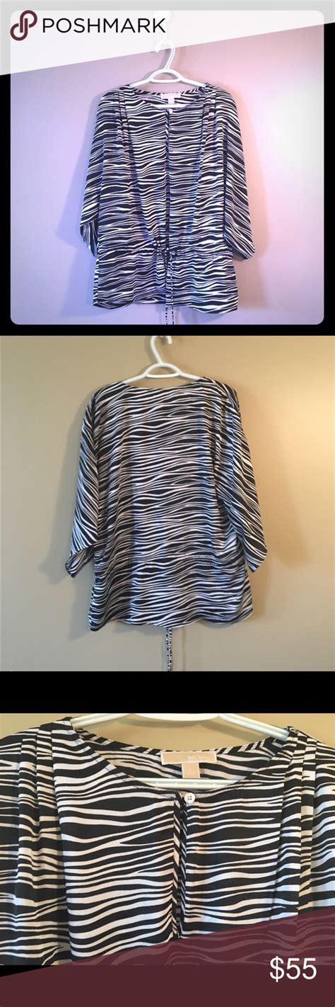 tunic michael kors|michael kors striped top.